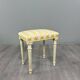 Pair of Medallion Armchairs in Louis XVI Style with Footrests, 20th Century