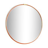 Mid Century wall mirror round 60s 50cm