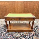 Classic English Chesterfield Side Table