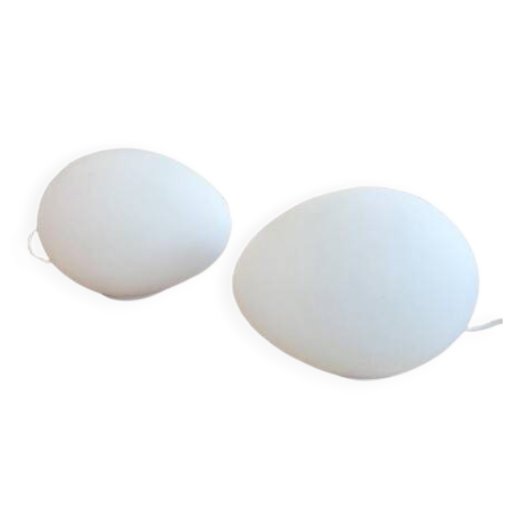 Vintage egg lamps