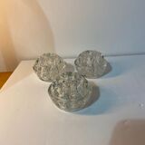 Set of 3 flower vases 9 holes