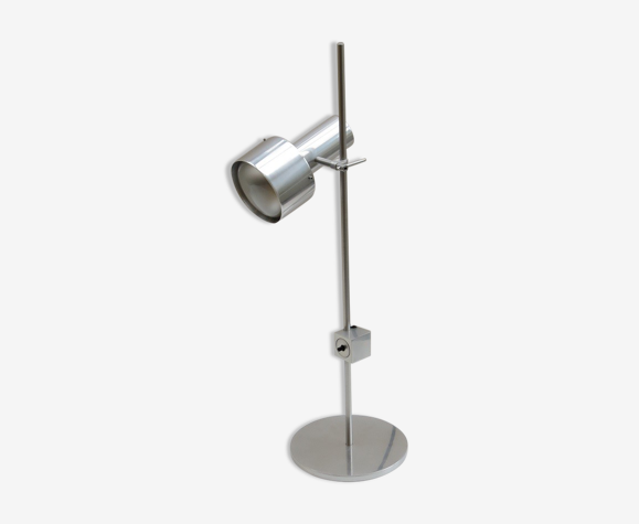 Peter Nelson aluminium lampe de bureau, 1960s