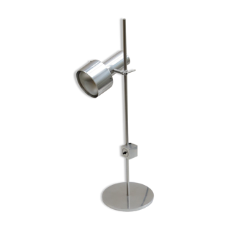 Peter Nelson aluminium single spot desk lamp, 1960s