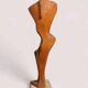 Terracotta female figure by Alberto Sparapani, 20th century