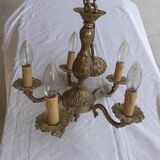 Bronze chandelier