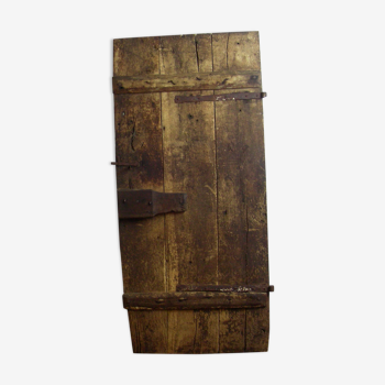 Old oak of cellar door
