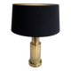 Paire de lampes modernistes en laiton