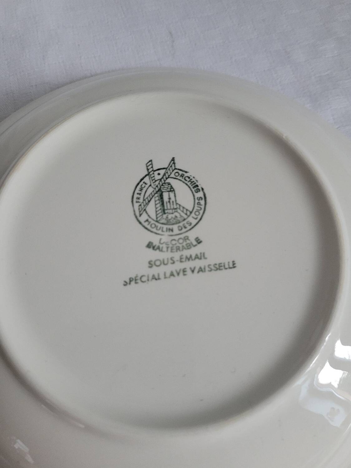 Orchies Moulin des Loups deep plate