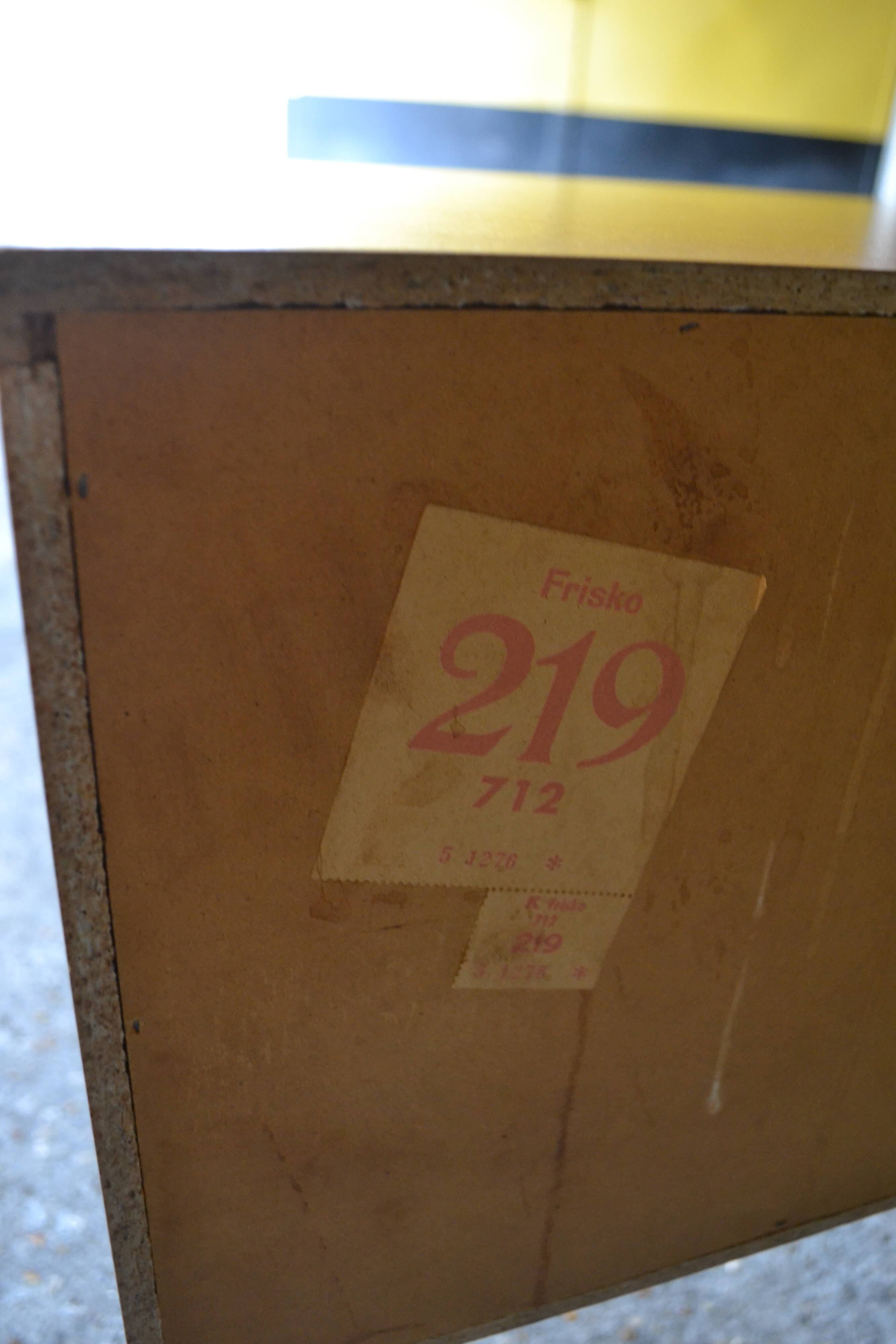 Formica beech sideboard from the 70s