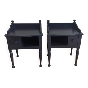 2 tables de chevet -