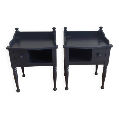2 tables de chevet - Suède années 70/80