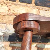 Brutalist rustic stool