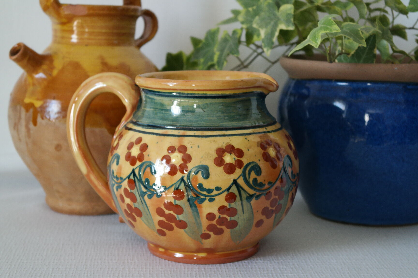 Ceramic pitcher FF Griffi Corsica Terraghja