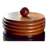 Turned wooden box
