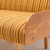 Canapé pliant du milieu du siècle, années 1960, Tchécoslovaquie