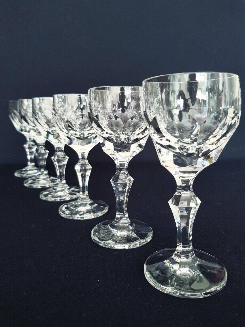 6 Villeroy & Boch crystal glasses