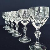6 verres en cristal Villeroy & Boch