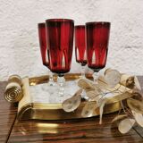 4 flutes "Gothic" Cristal d'Arques