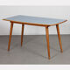 Table de repas vintage, fabrication tchèque, 1960