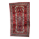 1920s handmade antique wool floral medallion rug, red, 87 × 151 cm - 1C1297