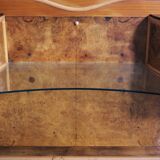 console with side tables and mirror, 1950s, set of 3