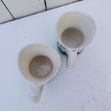 Pair of milk jugs/pitchers, Sainte Radegonde, G.Asch