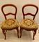 Pair of Louis Philippe style chairs