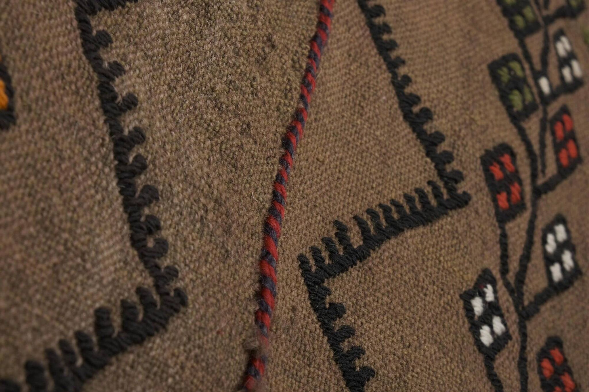 Tapis Kilim turc vintage tissé main