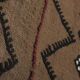 Vintage Turkish kilim handwoven 159x185 cm
