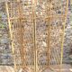 Vintage 4-sided rattan screen