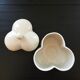 Porcelain clover sugar bowl