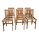 Set of 6 “Milano” model chairs by Aldo Rossi, Molteni edition.
