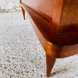 Large vintage chest of drawers with 4 drawers, Scandinavian style, circa 60's