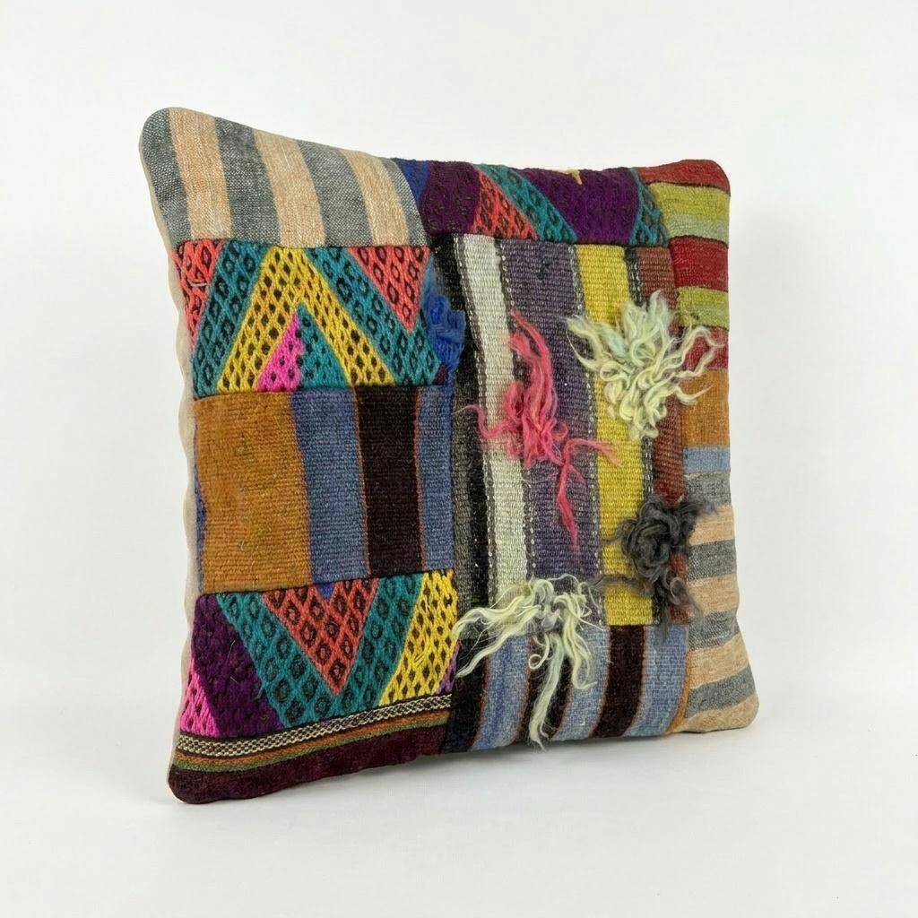 Vintage kilim cushion cover 51x51 cm