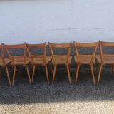 Chaises bistrot année 60-70