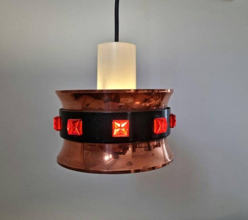 Mid-Century Pendant Vitrika, Sweden, 1970s