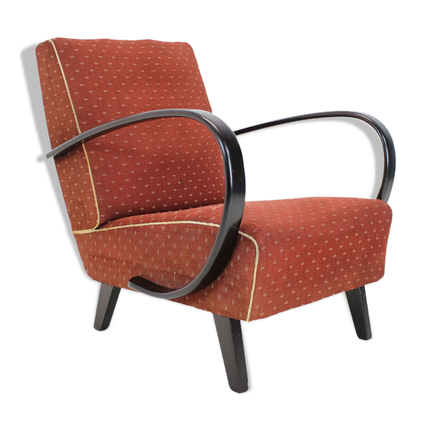 Bentwood Armchair by Jindrich Halabala for UP zavody,1950's.