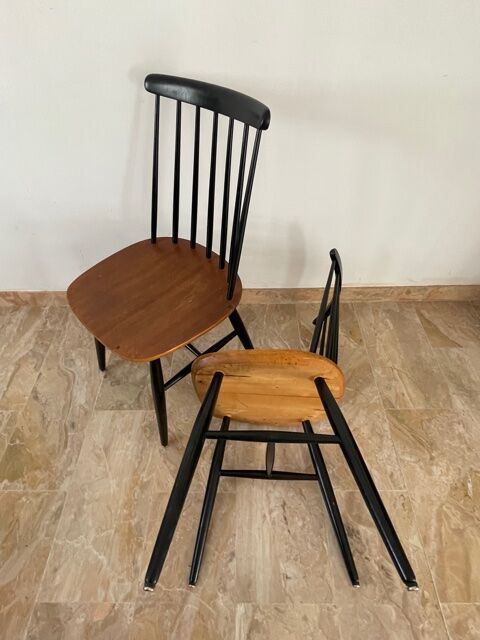 Duo of Scandinavian chairs 1955