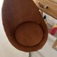 Fauteuil œuf pivotant vintage année 70