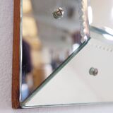 Miroir rectangulaire à facettes multiples
