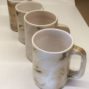 Lot of 4 cups from the Palissy gallery in Vallauris