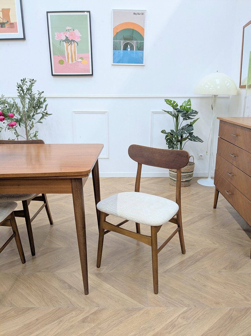 Lot de 4 chaises scandinaves