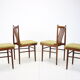 Set of four design dining chairs, 1970