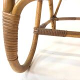 Van Rohe Noordwolde rattan chair, 1960