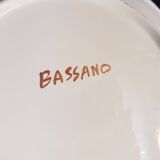 Assiettes 4 saisons en faïence de Bassano