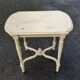 Table de milieu en bois laqué blanc