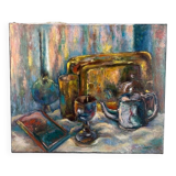 Oil on canvas Still Life 1990