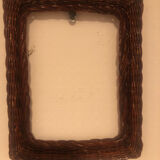 Rattan photo frame