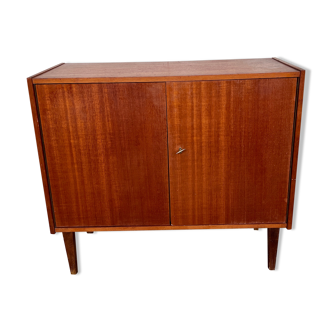 Buffet two vintage teak doors 1960