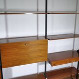 Mid-Century Teak Modular Wall Unit and Room Divider from Italy, 1960s